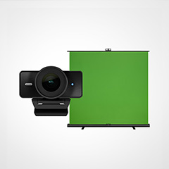 Facecam 4K and Green Screen XL Bundle | Elgato